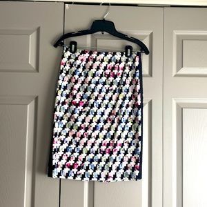 Two piece skirt and bustier top. Can be worn together or separate.